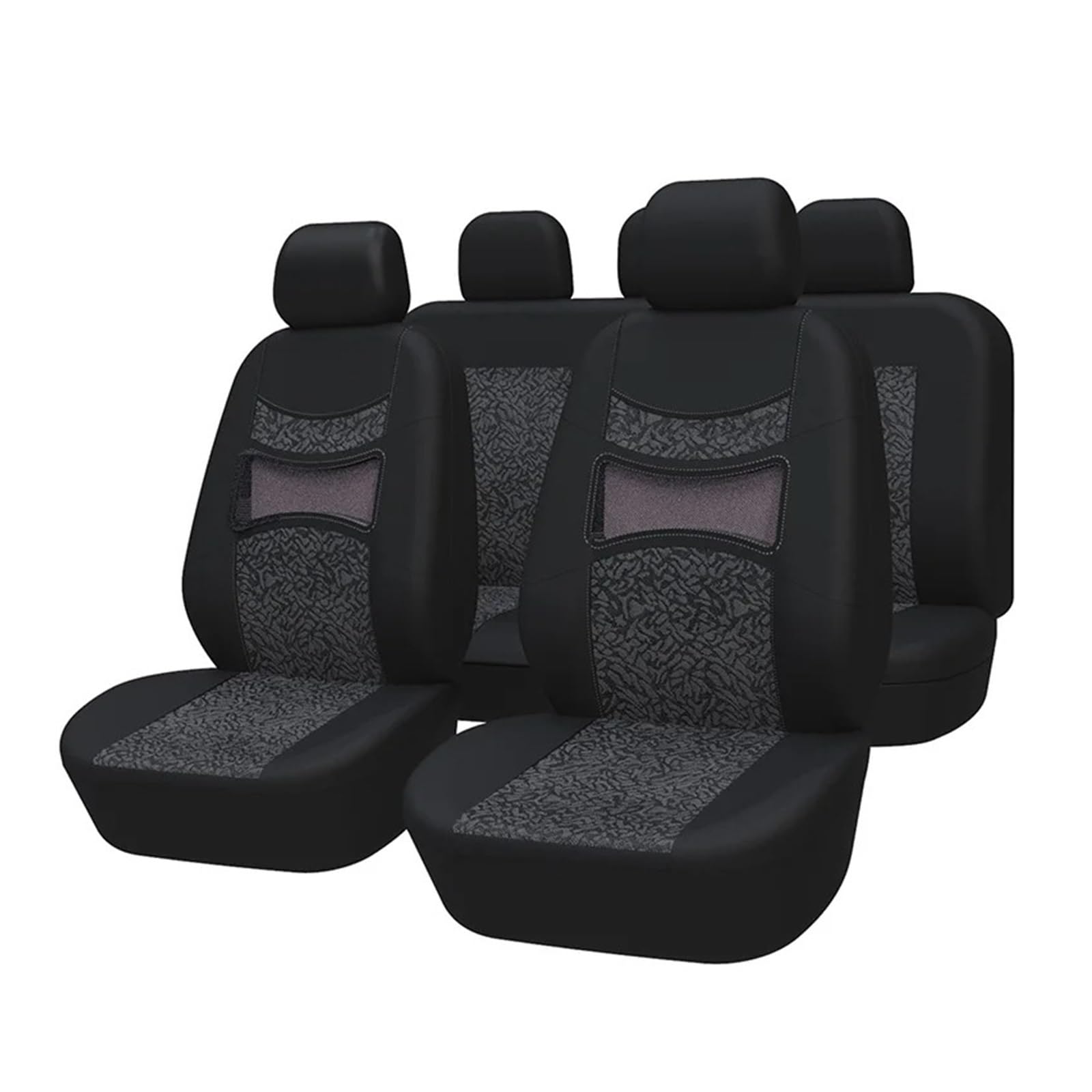 Mfibbmf Autositzüberzug Für Suzuki Für Swift Auto Sitz Abdeckung Komplette Set Universal Sitzbezüge Auto Sitz Schutz Auto Schonbezüge(Gray) von Mfibbmf