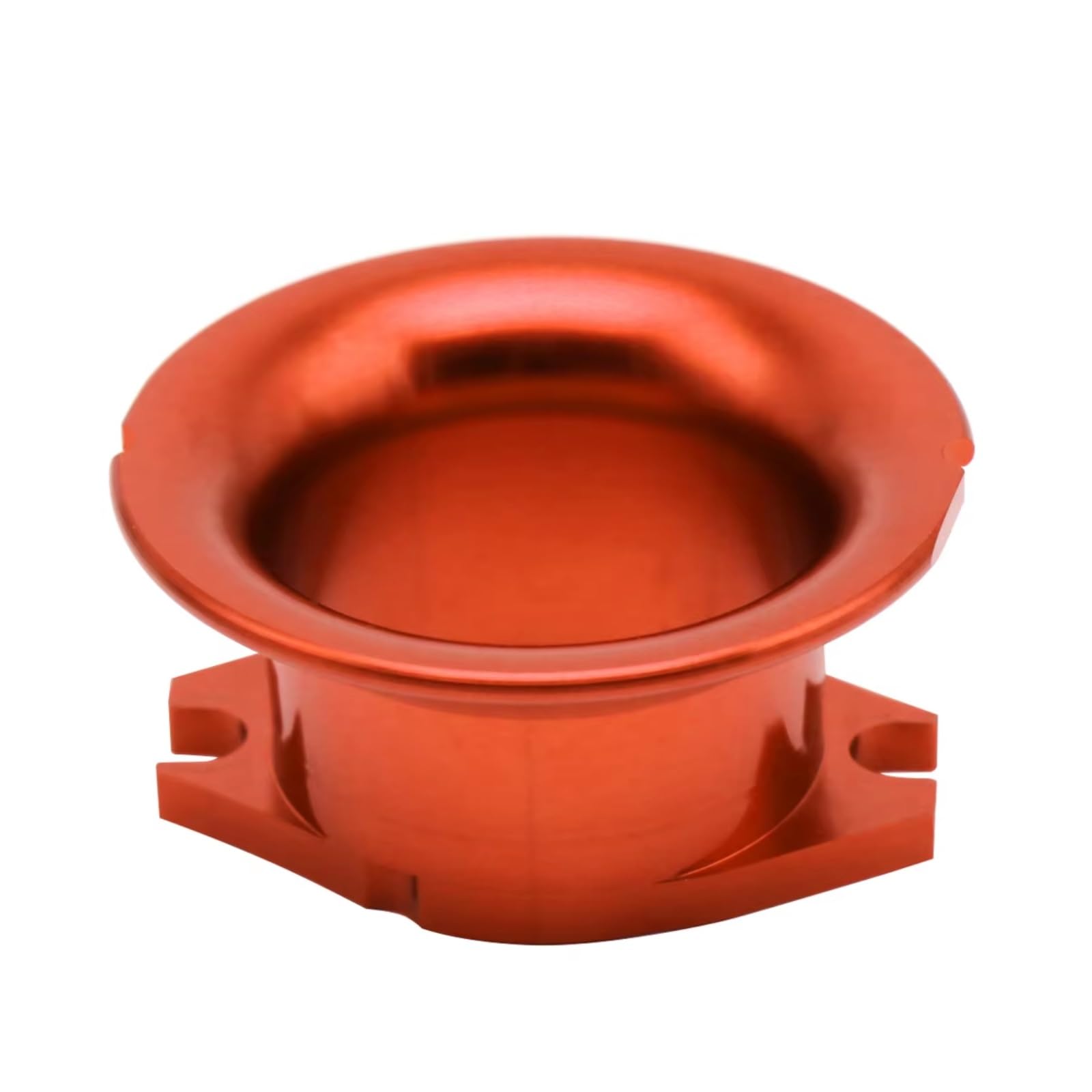 Motorrad Luftfilter Für FCR Luftfilter Vergaser Lufttrichter Trompete Luftfilter Tasse CNC Aluminium Wind Horn Tasse Motorrad Teile Luftfilter Motorrad(Orange) von Mfibbmf