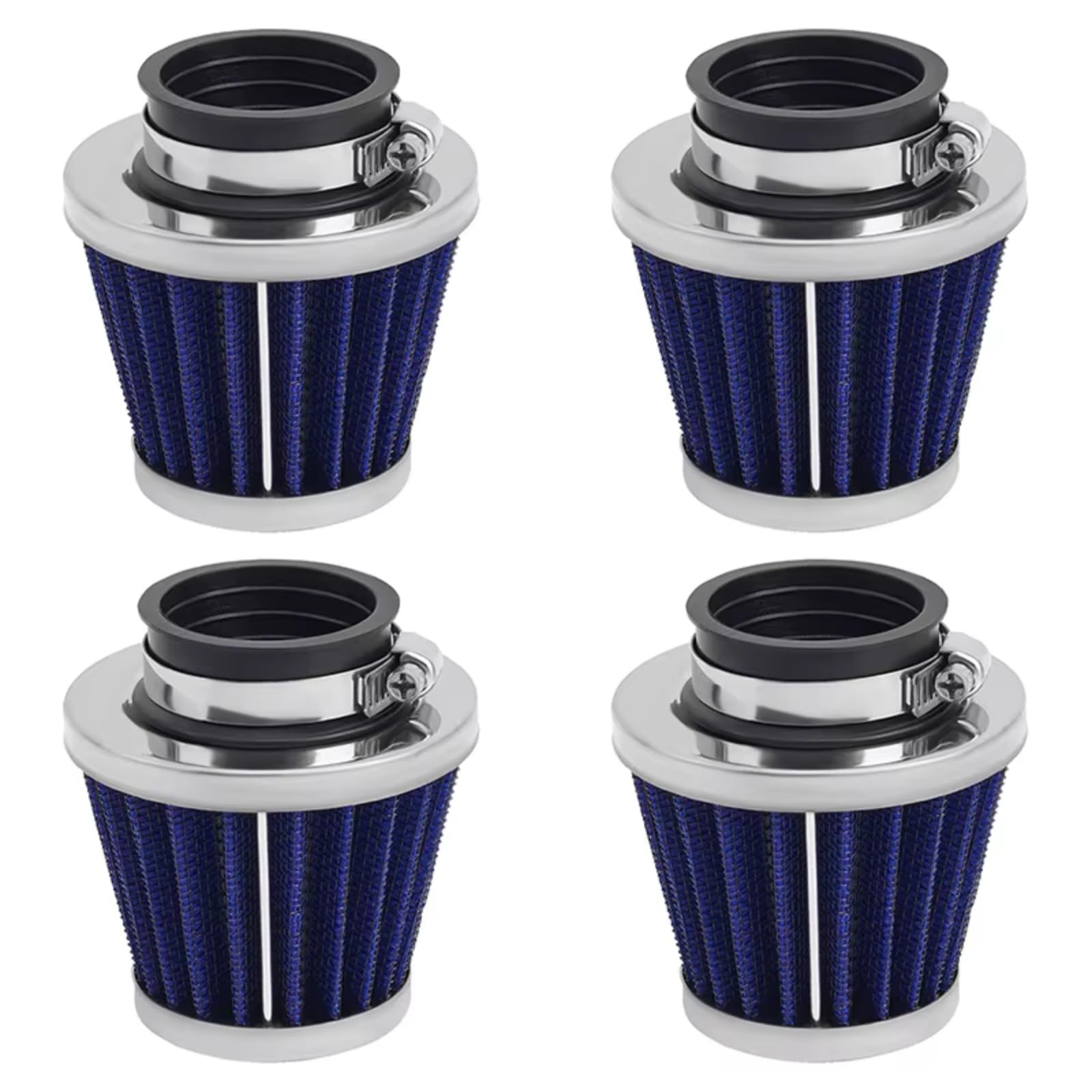 Motorrad Luftfilter Für GY6 Moped-Scooter Dirt Bike Motorrad 50cc 110cc 125cc 150cc 200cc Gy6 Moped-Scooter ATV Dirt Bike 39mm Luftfilter Luftfilter Motorrad(4 pcs) von Mfibbmf