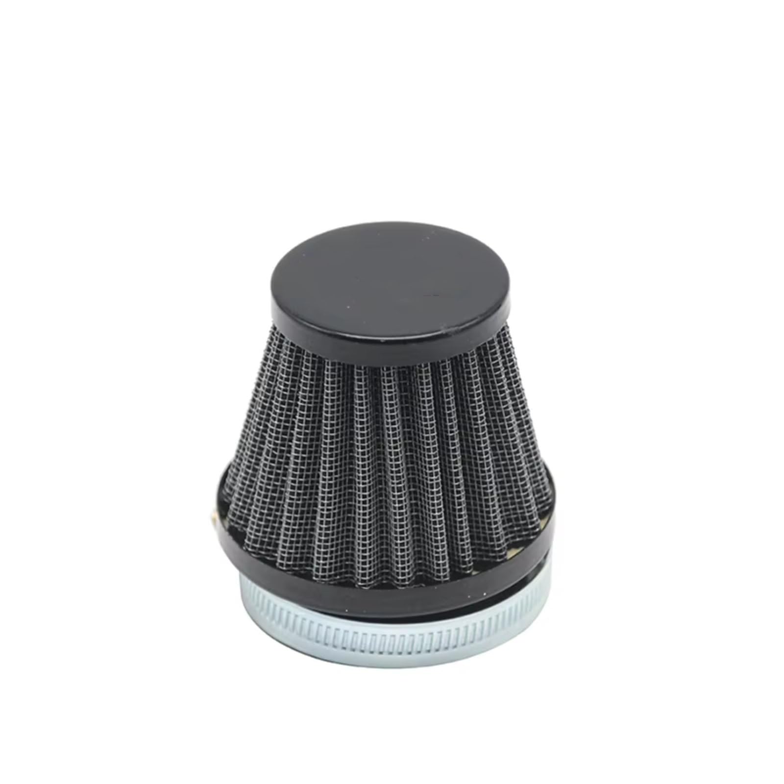 Motorrad Luftfilter Universal 35mm 38mm 42mm 45mm 58mm Pilzkopf Motorrad Vergaser Luftfilter Reiniger Ansaugrohr Modifiziert Roller Luftfilter Motorrad(Black 42mm) von Mfibbmf