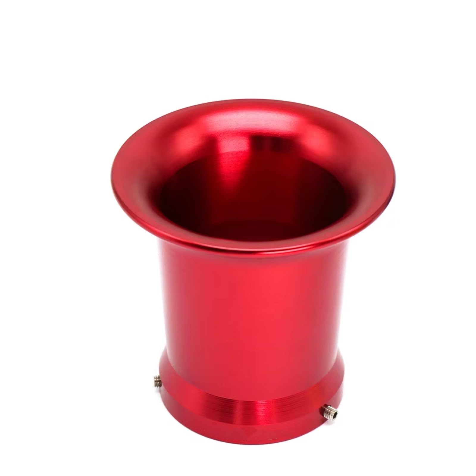 Motorrad Luftfilter Universal 50mm 55mm Motorrad Vergaser Luftfilter Tasse Wind Tasse Lange Horn Tasse Motorrad Teile Zubehör Luftfilter Motorrad(Red 55mm) von Mfibbmf