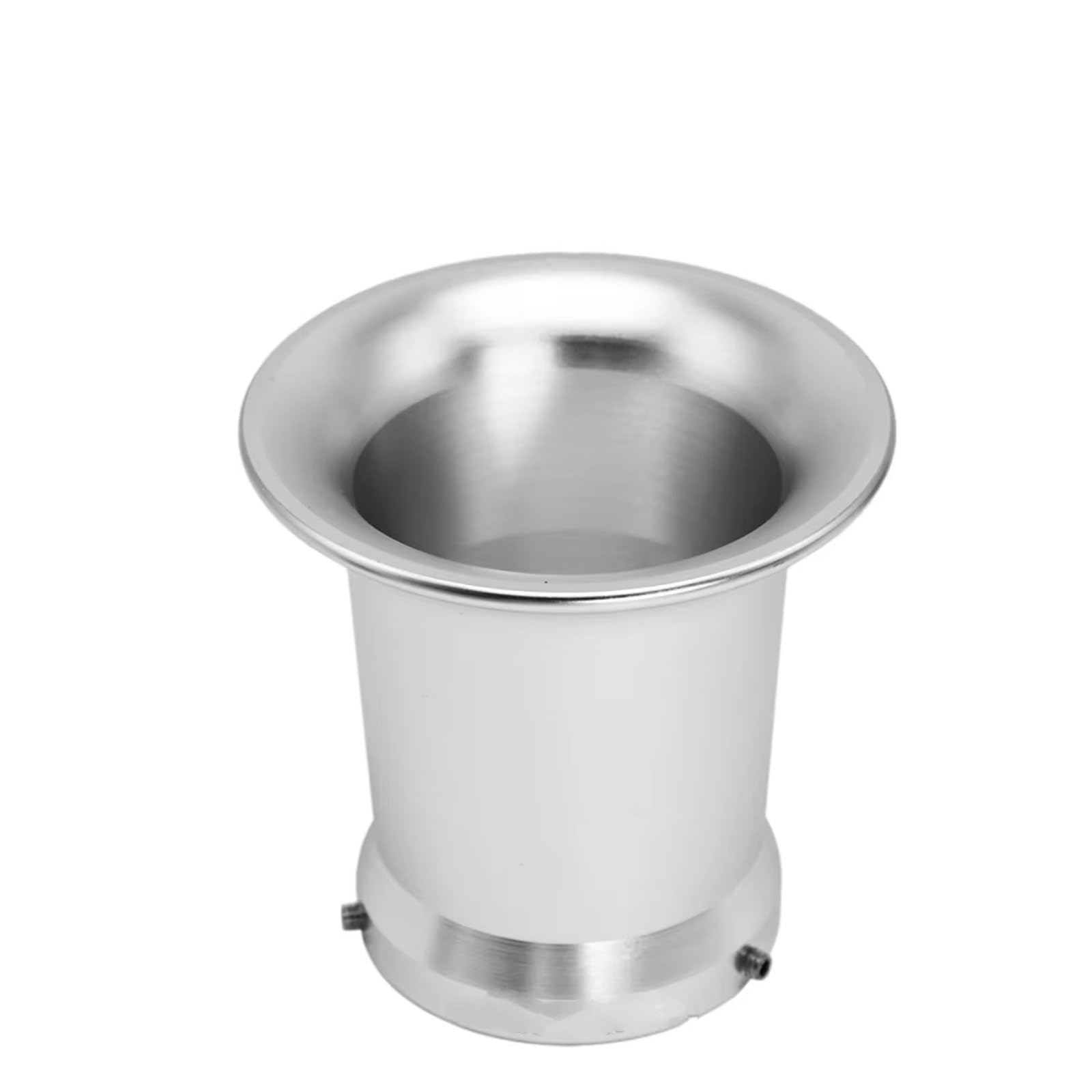 Motorrad Luftfilter Universal 50mm 55mm Motorrad Vergaser Luftfilter Tasse Wind Tasse Lange Horn Tasse Motorrad Teile Zubehör Luftfilter Motorrad(Silver 55mm) von Mfibbmf