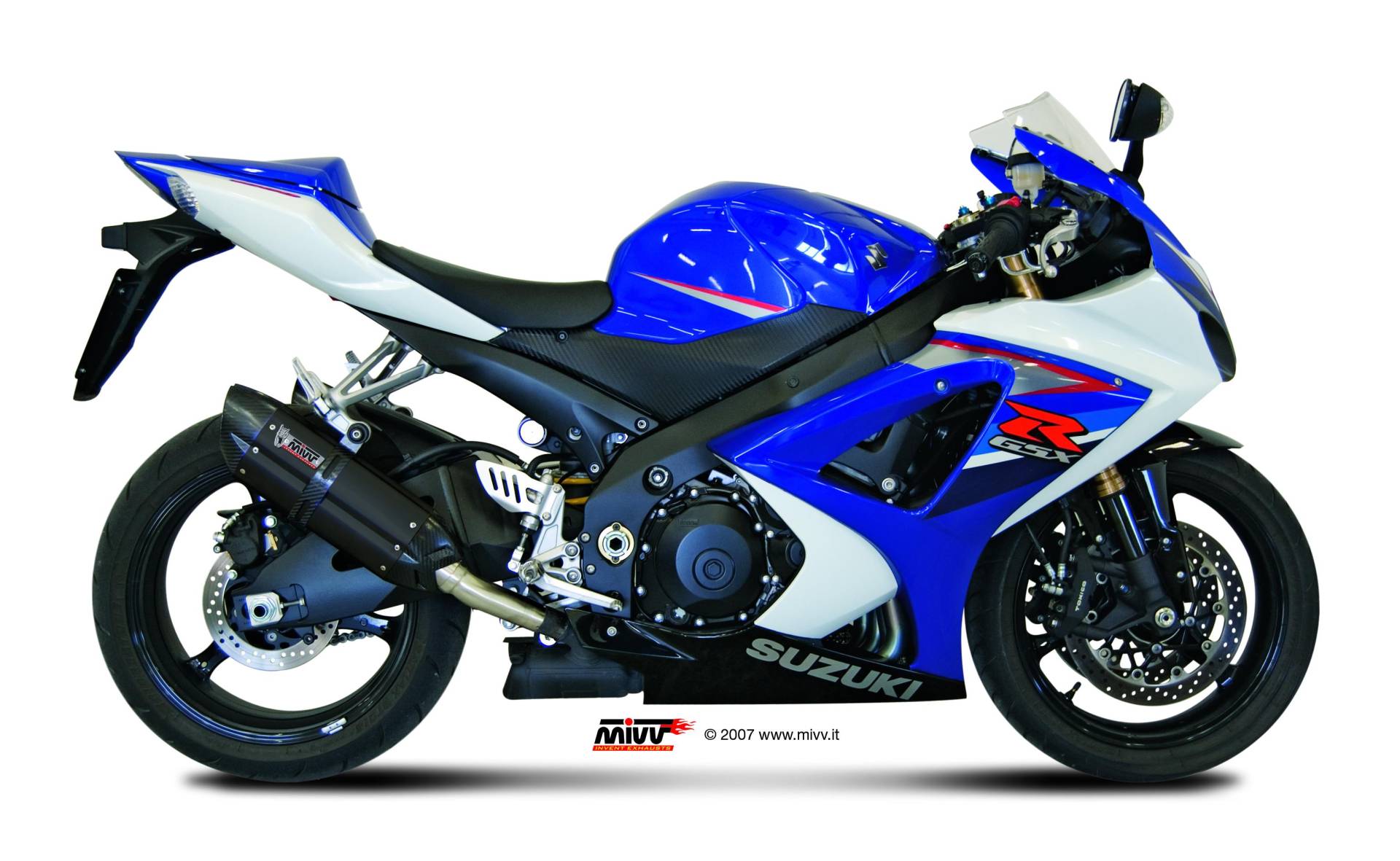 Sport Auspuff MIVV Suono Black Suzuki GSX-R 1000 Bj. 2007-2008 K7 / K8 + ABE Typ: CL von MiVV