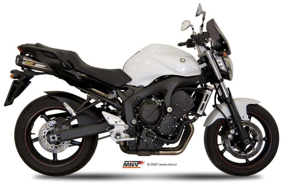 Sport Auspuff MIVV Suono Edelstahl Yamaha FZ6 / FZ6 Fazer Bj. 2004-2011 +ABE von MiVV