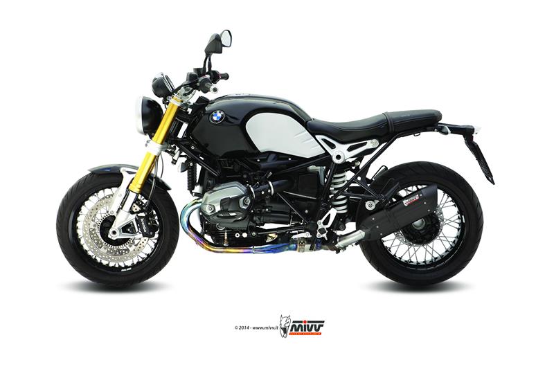 Sport Auspuff MIVV Suono Steel Black BMW 1200 R Nine T Bj. 2014-2020 EURO3/EURO4 eintragungsfrei+ABE von MiVV