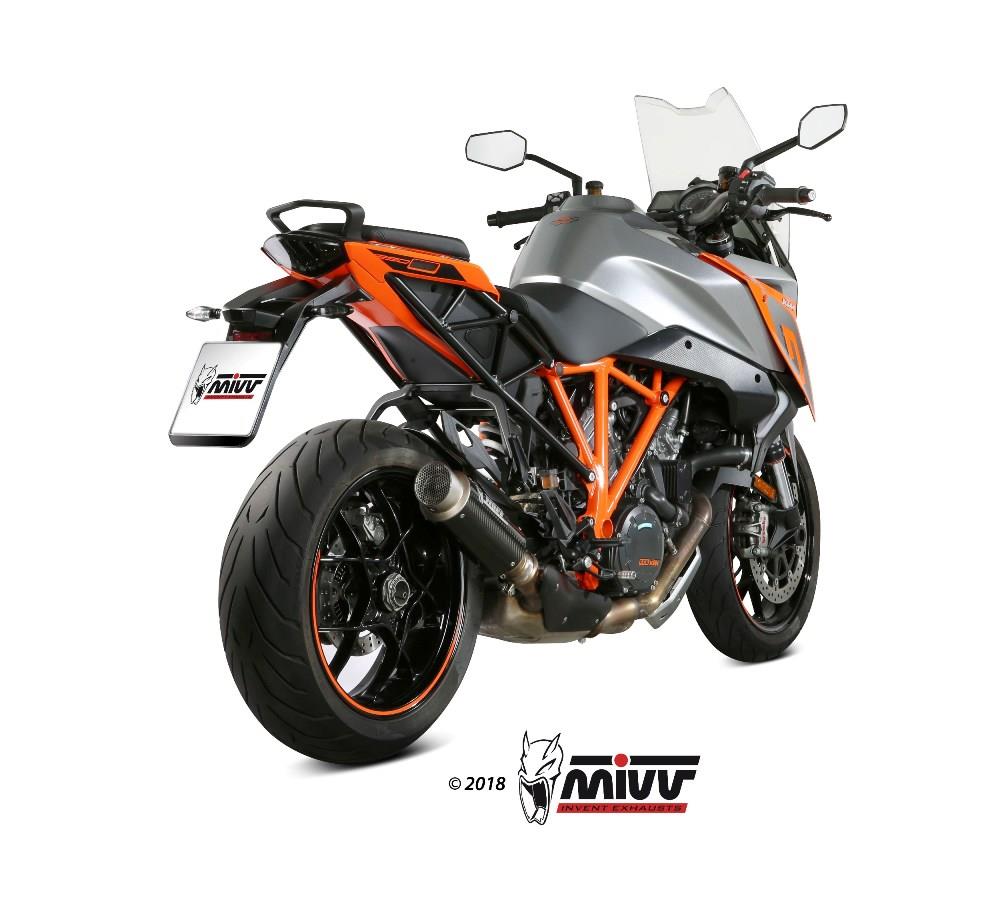 Sportauspuff MIVV GP PRO Carbon KTM 1290 SuperDuke GT Bj. 2016-2023 EURO-4/EURO-5 +ABE von MiVV