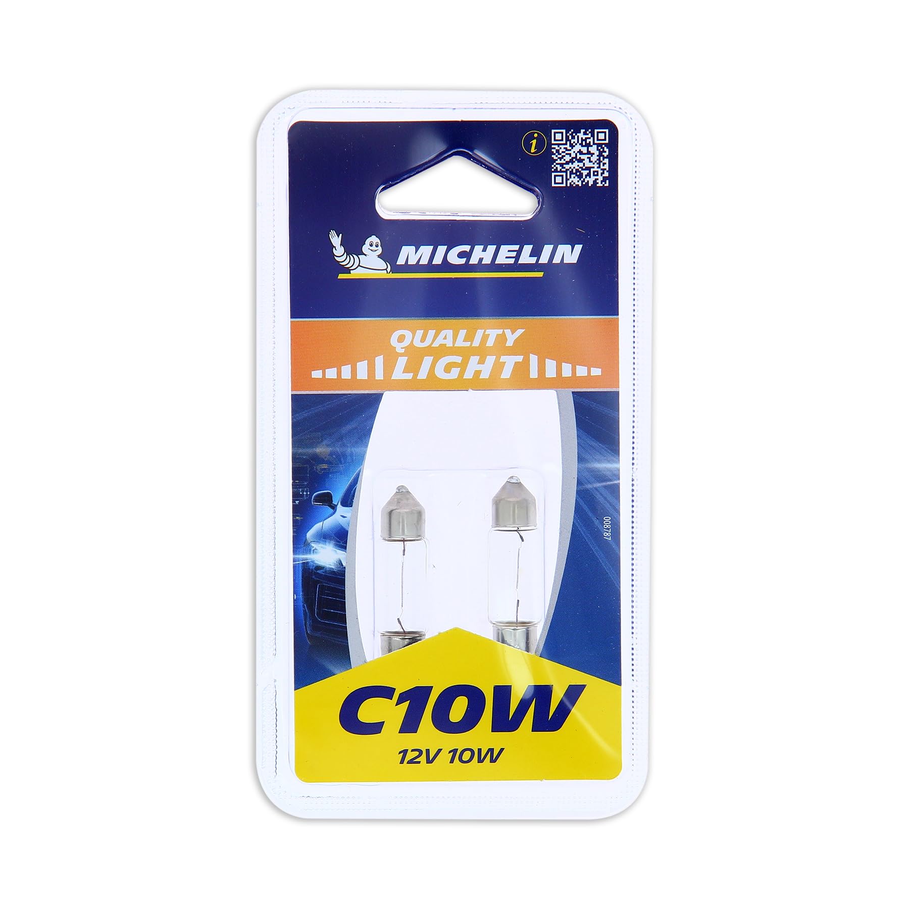 MICHELIN 2 x Soffittenlampen C10W für Innenbeleuchtung von MICHELIN