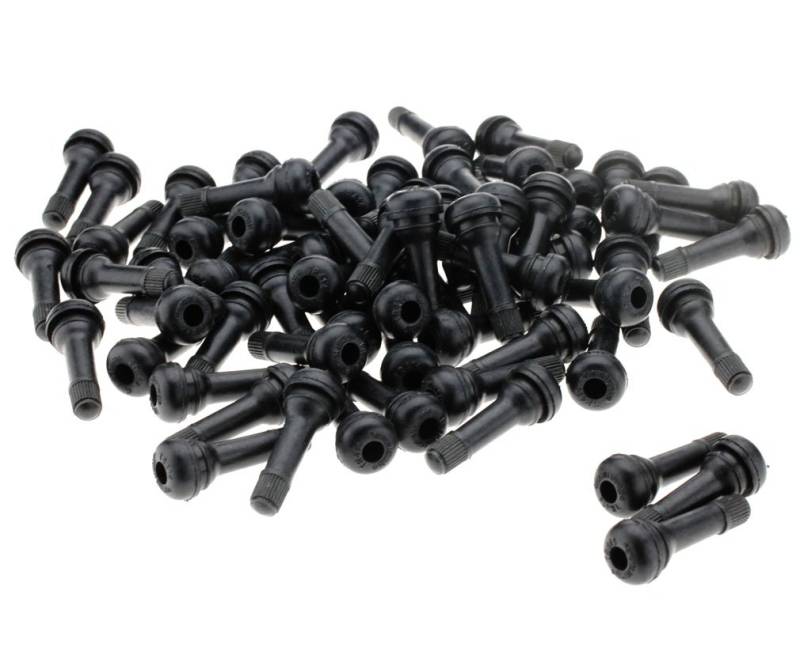 100x Neu GummiVentile TR414 Snap-In Ventile PKW Reifenventile von Micro Trader