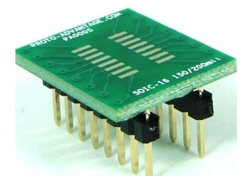 Buchsen und Adapter SOIC-16 to DIP-16 SMT Adapter - PA0005 von MicroMaker