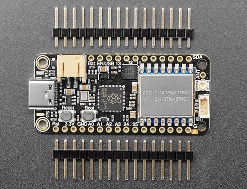 Entwicklungsboards und Kits - ARM Adafruit Feather RP2040 with RFM95 LoRa Radio - 915MHz - RadioFruit and STEMMA QT - SKU 5714 von MicroMaker