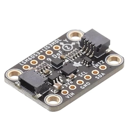 Entwicklungstools für multifunktionale Sensoren Adafruit LSM6DS3TR-C + LIS3MDL - Precision 9 DoF IMU - STEMMA QT/Qwiic - SKU 5543 von MicroMaker