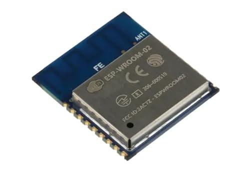 Espressif WLAN-Modul WPA, WPA2 2.5 to 3.6V 18 x 20 x 3mm - ESP-WROOM-02 von MicroMaker