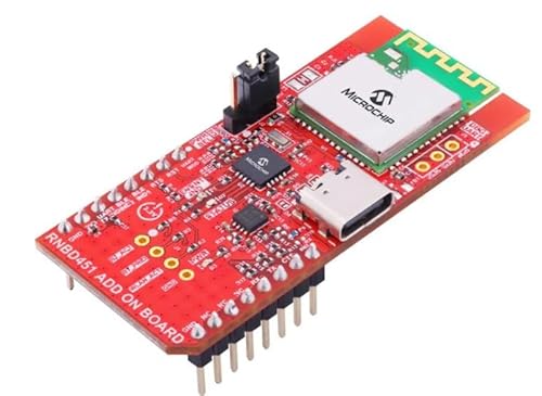 RF-Entwicklungstools RNBD451 Add On Evaluation Board - SKU EV25F14A von MicroMaker