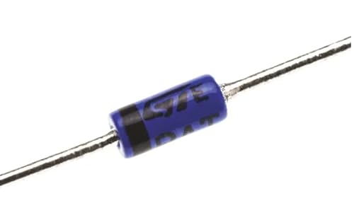 STMicroelectronics THT Schottky Diode, 30V / 200mA, 2-Pin DO-35 - BAT42 von MicroMaker