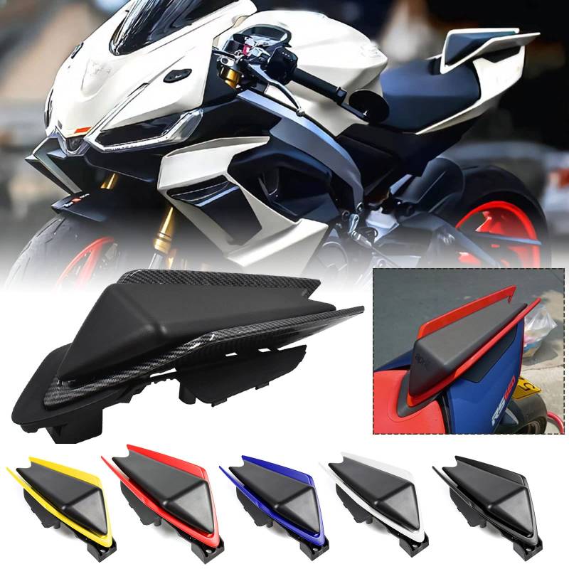 Midimttop ABS Motorrad Sitz bezug Hintere Pillion Beifahrer verkleidung Rücken abdeckung Verkleidung Replacement for RS 660 RS 660 Tuono 660 RSV4 Zubehör 2020 2021 2022 2023 2024 (Gelb) von Midimttop