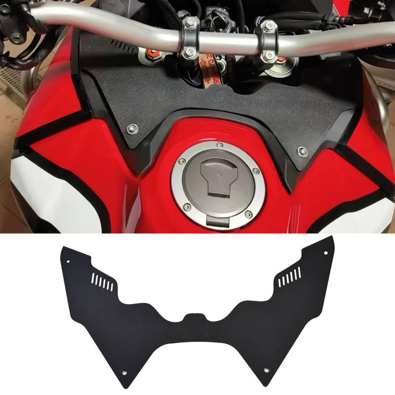 Midimttop Motorrad Forkshield Gabelschild Aufwindabweiser Kraftstofftank Windabweiser Luftspoiler Replacement for Africa Twin CRF1100L CRF 1100L CRF 1100 L Zubehör 2020 2021 2022 2023 von Midimttop