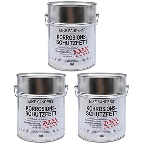 Mike Sanders 12 kg (3 x 4 kg) Korrosionsschutzfett von Mike Sander