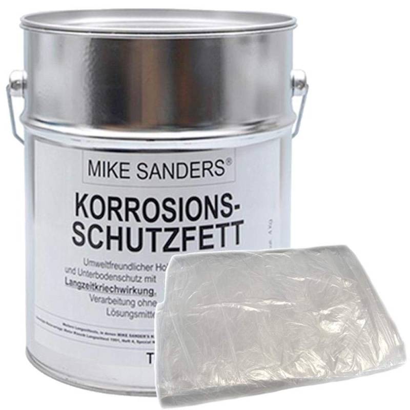 Mike Sanders 24 kg Korrosionsschutzfett mit Abdeckplane 4 x 5 m von LZBBD