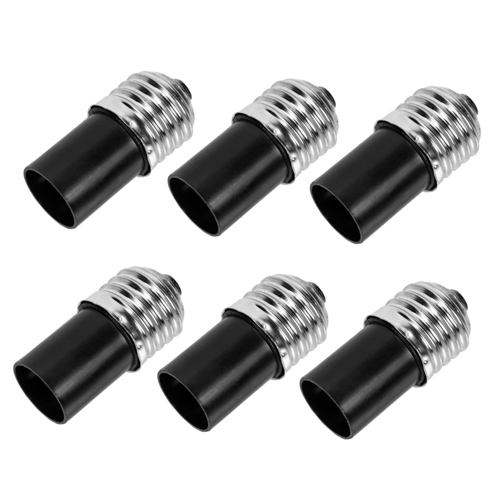 Mikikit 6er Set E27 Auf E12 Lampenfassung Adapter Praktischer Lichtsockel Adapter Für Flexible Beleuchtungslösungen Ideal Für Tisch Und Hängelampen von Mikikit