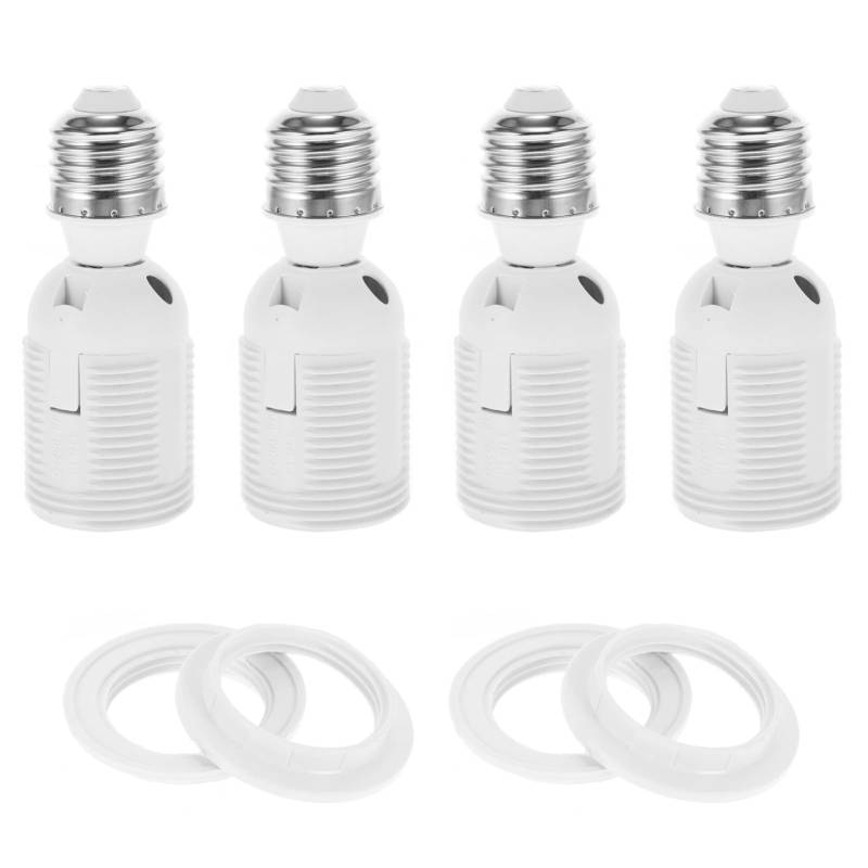 Mikikit E27 Lampensockel Adapter Lampenhalter Konverter Socket Extender Für Verschiedene Glühbirnen von Mikikit