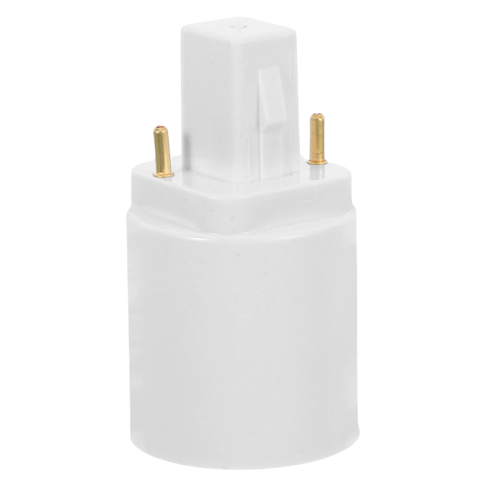 Mikikit Lampenadapter elektrische Griffe verstellbares Waschbecken Timer-Summer Eckfräser Gd-E-Adapter Lampenfassung Adapter Lichtstecker Adapter Glühbirnenfassung Vernickeltes Kupfer Weiß von Mikikit