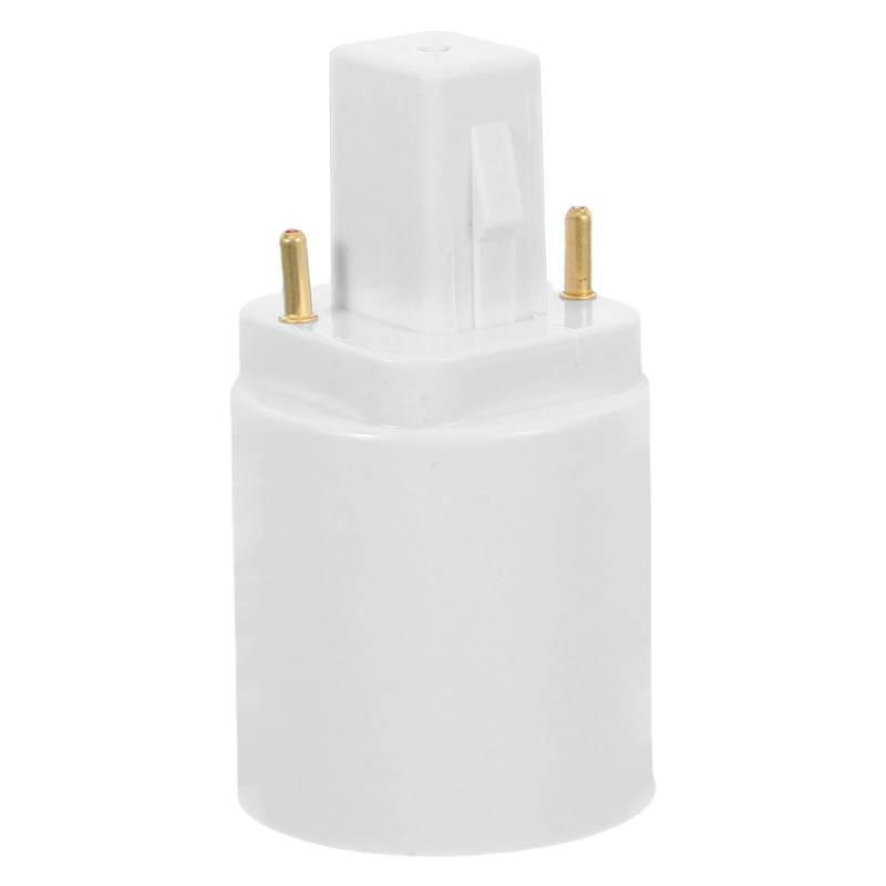 Mikikit Lampenadapter elektrische Griffe verstellbares Waschbecken Timer-Summer Eckfräser Gd-E-Adapter Lampenfassung Adapter Lichtstecker Adapter Glühbirnenfassung Vernickeltes Kupfer Weiß von Mikikit