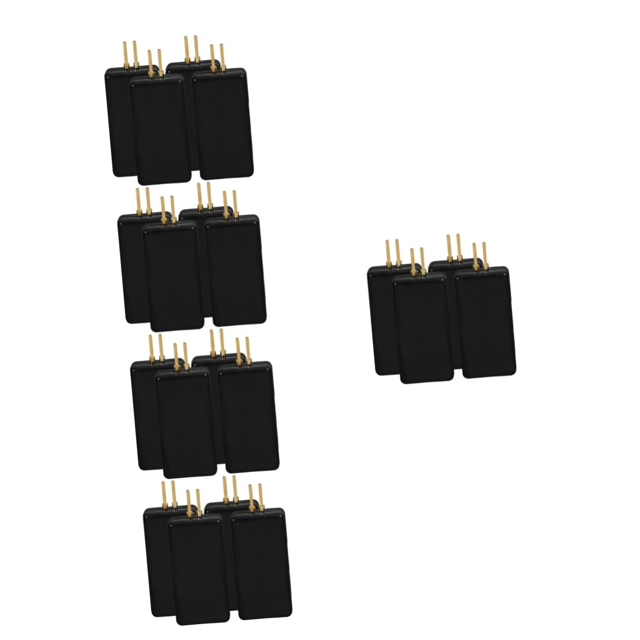 Mikinona 20 STK -erkennungstool Auto Zubehör Kfz-wartungswerkzeuge Bypass-Widerstand Universal Keilbeutelsensor Bypass-widerstandssatz Bypass-Widerstand Für SUV Abs Black von Mikinona