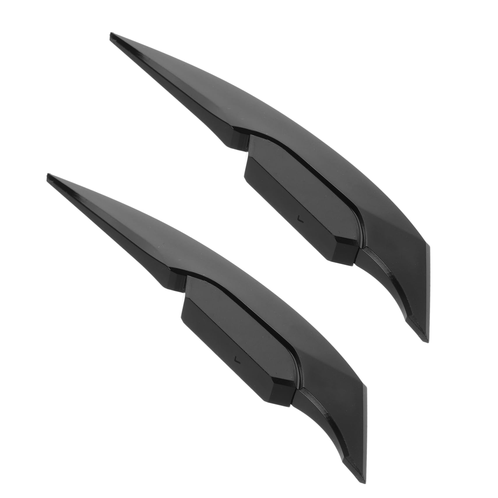 Mikinona 2pcs -winglet, Motorradverkleidung, Seitliches Winglet, Kratzfestes Dekoratives Winglet Für Verbesserte Stabilität Und Einzigartigen Look Für Motorräder von Mikinona