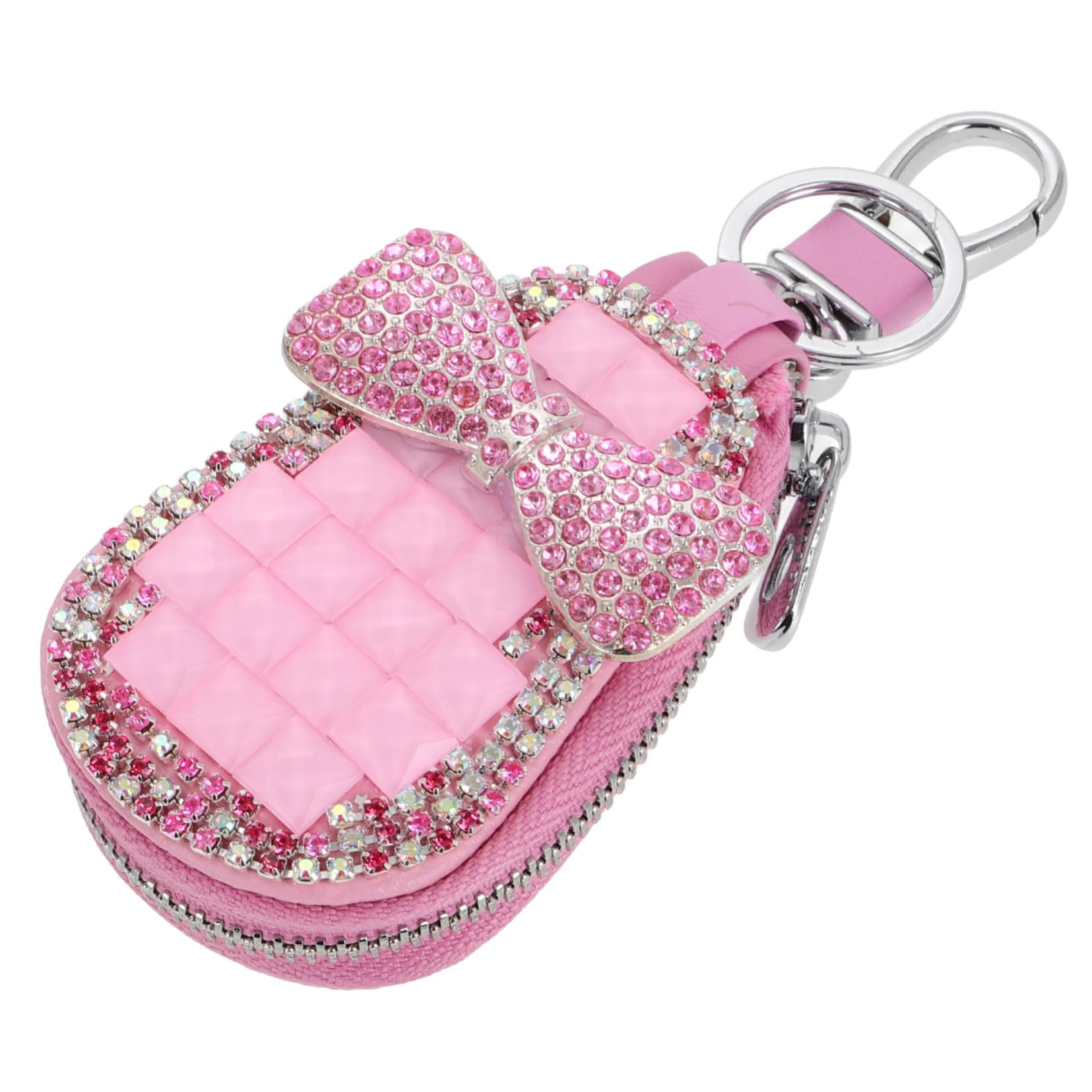 Mikinona Bling Crystal Autoschlüsseletui Universal-schlüsselanhänger-Abdeckung Fall Fob-Halter Schlüsselanhänger Autoschlüsseletui Autohalter-abdeckungsfall Für von Mikinona