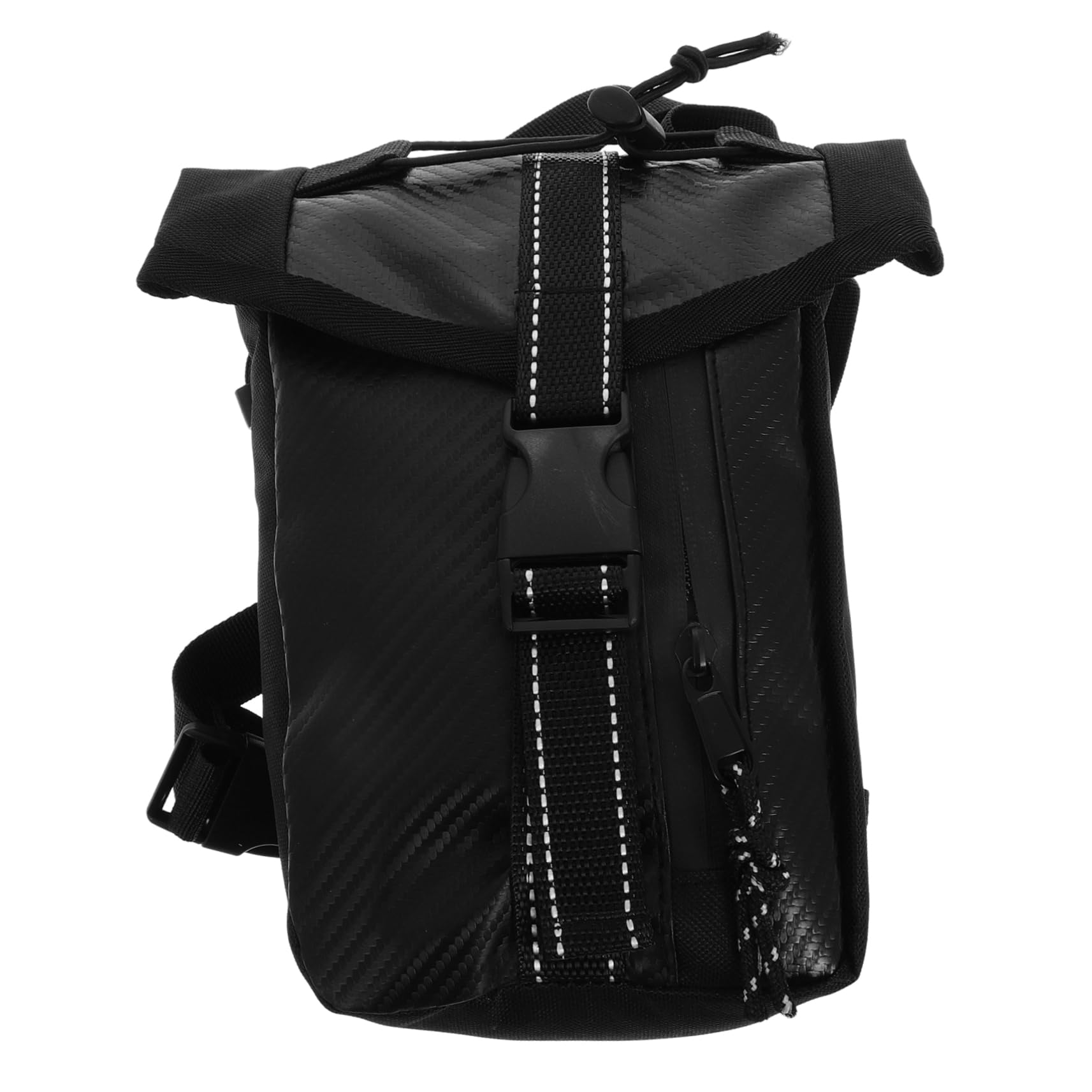 Mikinona Motorradtasche Sitzsack Sporttasche Leg Bag für Herren wasserdichte Bauchtasche Rucksack für Motorradfahrer Oberschenkeltasche Beintasche Herren gürteltasche Plastik Black von Mikinona