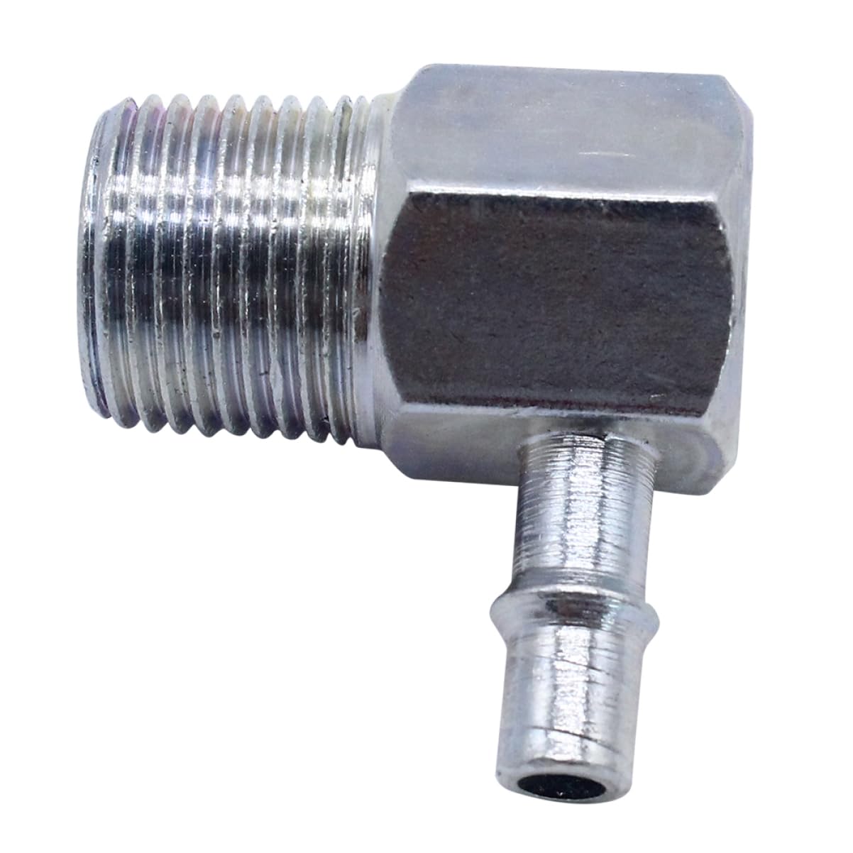 Mikinona NPT 1/4 90° Edelstahl Ansaugkrümmer Adapter Hochwertiger Einlass Fitting Für Druckluft Und Flüssigkeiten Langlebig Und Korrosionsbeständig von Mikinona