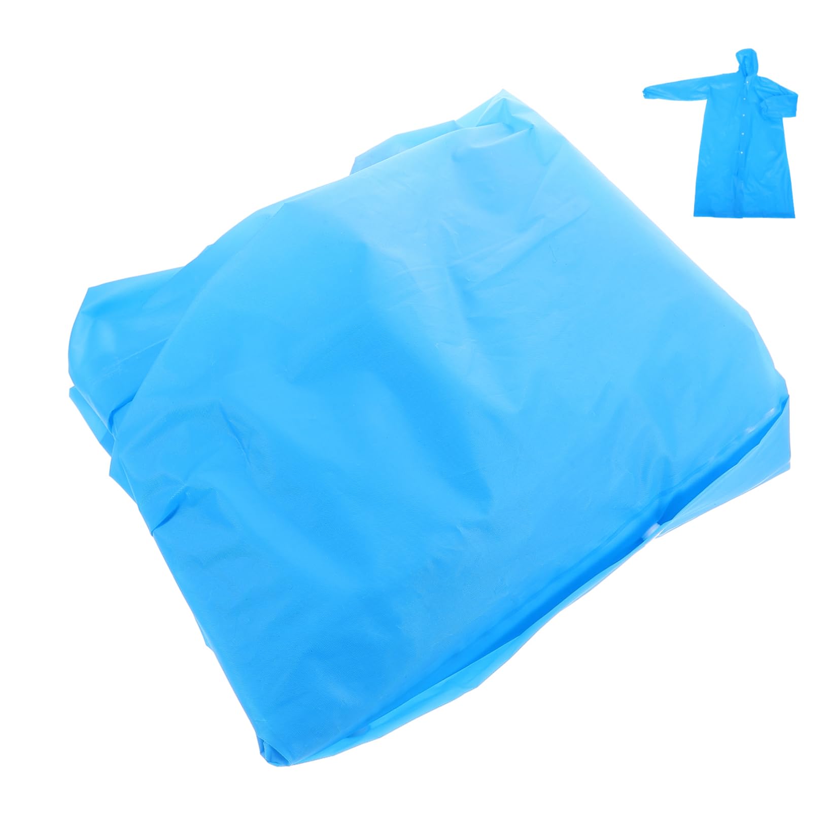 Mikinona Universeller Regenmantel, Langer Regenponcho Für Erwachsene Mit Kapuze Und Ärmeln, Wasserdichter Regenmantel, Unisex, Langer Regenmantel Im Freien, Regenponcho von Mikinona