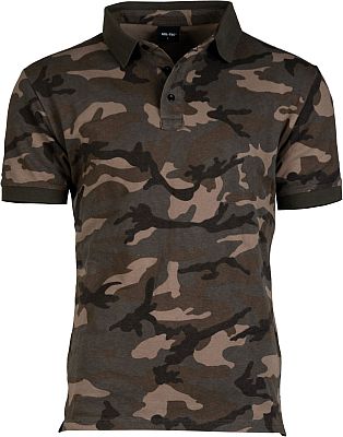 Mil-Tec Camo Pique, Poloshirt - Woodland - 3XL von Mil-Tec