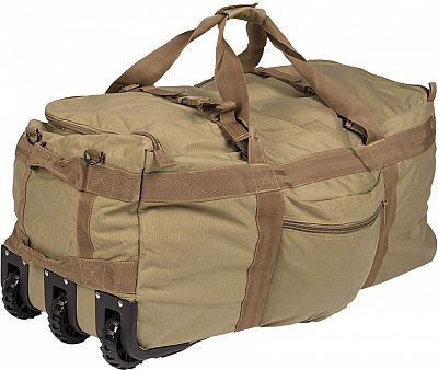 Mil-Tec Combat, Seesack m. Rollen - Beige (Coyote) von Mil-Tec