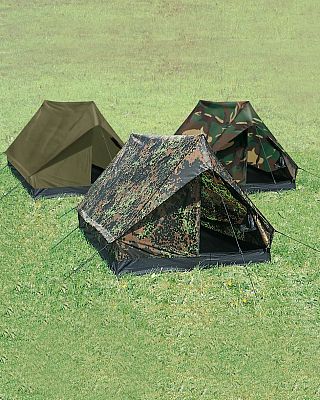 Mil-Tec Mini-Pack Super, Zelt 2-Personen - Flecktarn von Mil-Tec