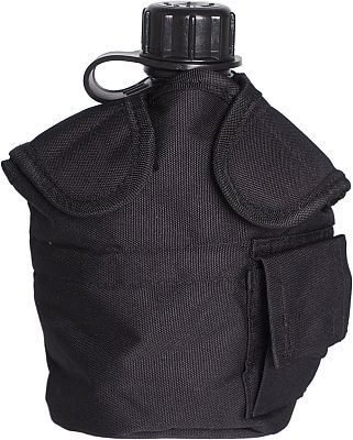 Mil-Tec Molle Feldflaschen, Tasche - Schwarz von Mil-Tec