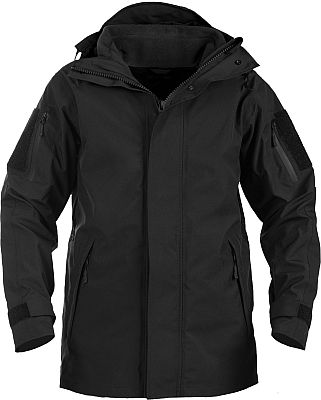 Mil-Tec Nässeschutz Gen. II, Textiljacke - Schwarz - S von Mil-Tec