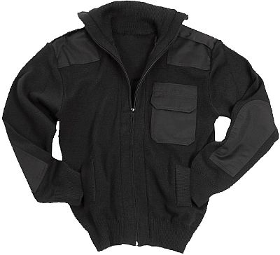 Mil-Tec Strick, Textiljacke - Schwarz - 50 von Mil-Tec