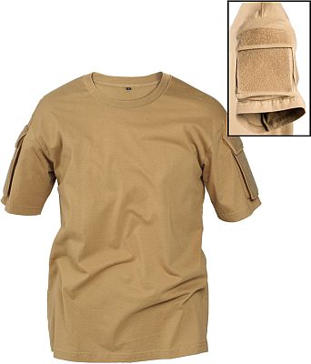 Mil-Tec Tactical, T-Shirt - Beige (Coyote) - S von Mil-Tec