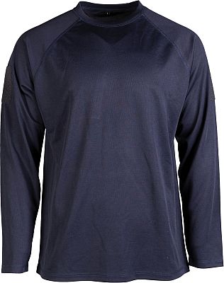 Mil-Tec Tactical Quick-Dry, T-Shirt langarm - Dunkelblau - S von Mil-Tec