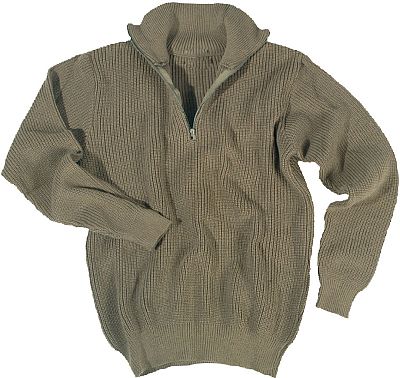 Mil-Tec Troyer, Pullover - Oliv - 58 von Mil-Tec