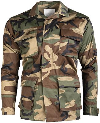 Mil-Tec US Feld BDU, Textiljacke - Woodland - L von Mil-Tec