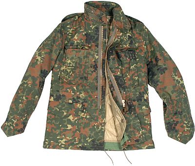 Mil-Tec US Feld M65, Textiljacke - Flecktarn - S von Mil-Tec