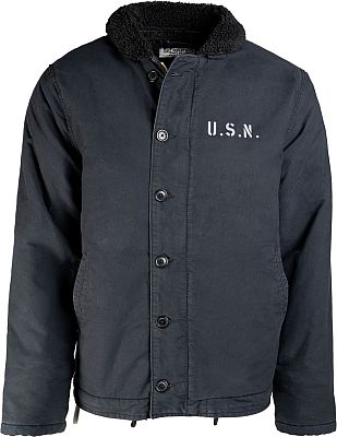 Mil-Tec US Navy Deck N-1, Textiljacke - Dunkelblau - 40 von Mil-Tec