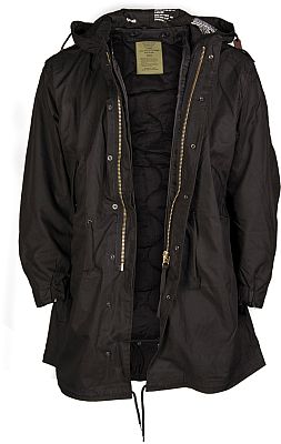 Mil-Tec US Shell Parka M51, Textiljacke - Schwarz - L von Mil-Tec