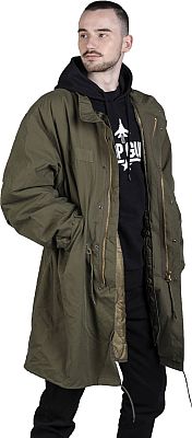 Mil-Tec US Shell Parka M65, Textiljacke - Oliv - L von Mil-Tec