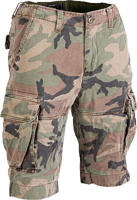 Mil-Tec Vintage, Cargo-Shorts - Woodland - XL von Mil-Tec