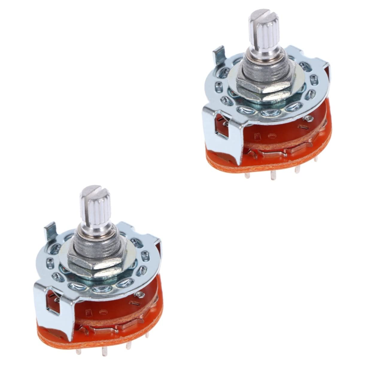 MILISTEN 2st Drehschalter Potentiometer Mit Linearem Volumen Lineare Verjüngung Umgekehrte Audioverjüngung Audio-taper-potentiometer Audio-potentiometer Rotieren Konisch Gitarre von Milisten