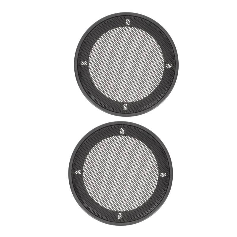 MILISTEN 2st Lautsprechergitter Kuppellautsprecher Subwoofer Fürs Auto Subwoofer-grillhorn Lautsprechernetzabdeckungen Lautsprecherabdeckung Im Auto Subwoofer Auto Plastikring Black von Milisten