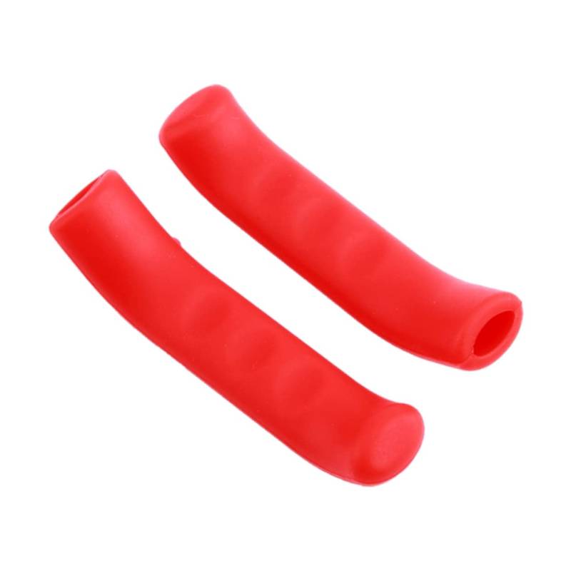 Milisten 1 Paar Fahrradgriffe bike handle grip bike grips fahrrad accessoires Fahrradlenker fahradgrife Bremse Motorradzubehör Bremsgriff Puttergriff Handy Fahrradhalterung Lenkergriffe rot von Milisten